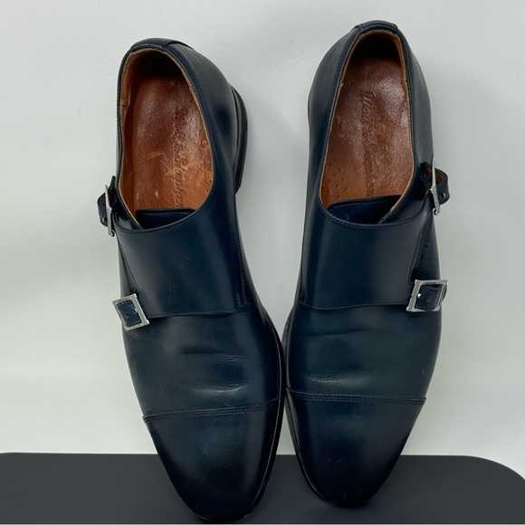 Wolf and Shepherd Monk Strap 9945 Dress Shoes Men’s size 9 - Picture 8 of 15